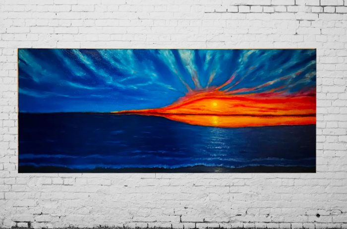 Seascape Painting on Canvas