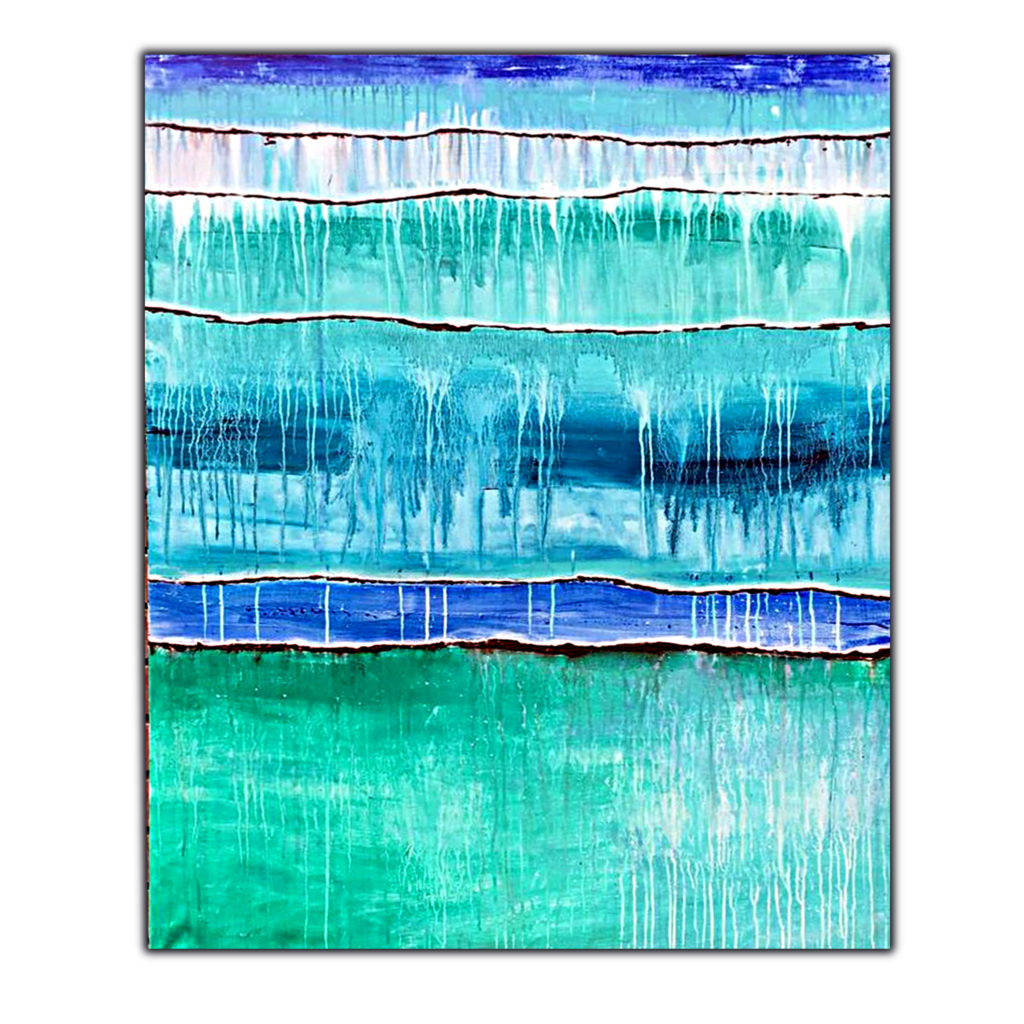 Blue Extra Large Abstract Painting